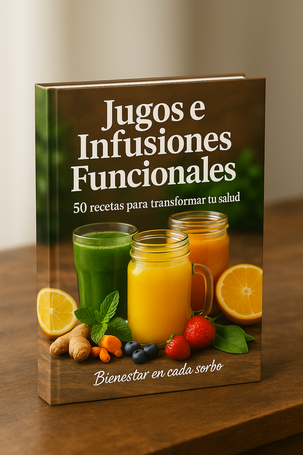 50 recetas de Jugos Funcionales + 3 Bonos de Regalo